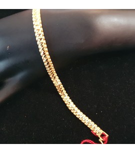 GJBR023-22ct Gold Men's Bracelet