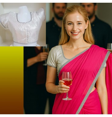 Frosty White Blouse - ASA003