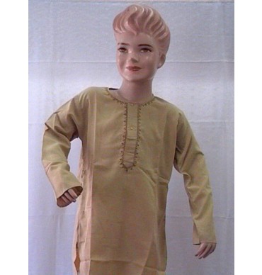 Beige Boys Kurta
