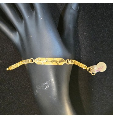 22ct Gold ID Bracelet - GJBR030