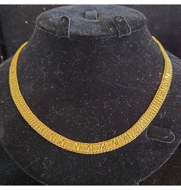 22ct Gold heavy Necklace - GJN014