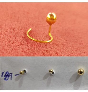 22ct Gold Nose Studs - GJNS009