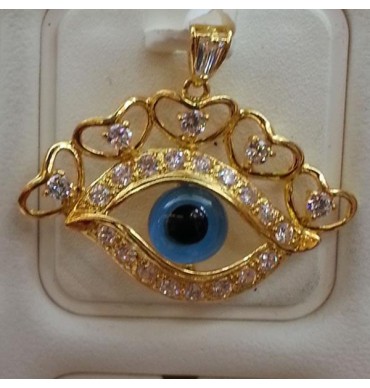 Evil Eye Pendant - bigger size