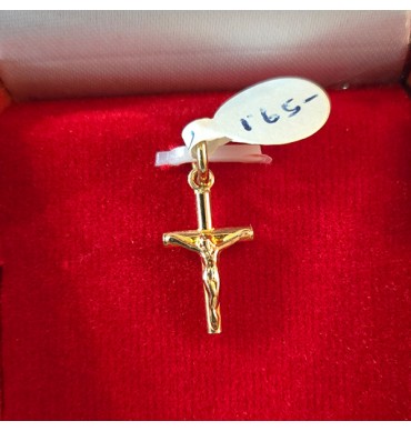 9ct Gold Cross Pendant - GJP701
