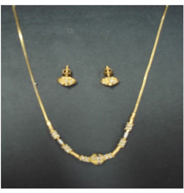 22ct Dual-Tone Bead Necklace Sets