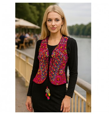 Embroided Vest - IWB015