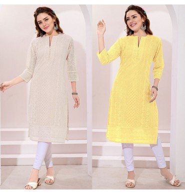 Tunic length kurti - IWKT250