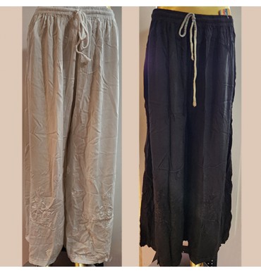 Cotton Pallazzo Pants - IWP036