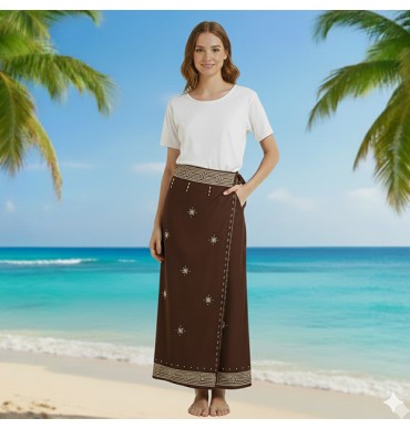 IWS008-Thai Skirt in Cotton