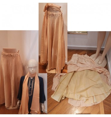 Skirt and Scarf set - IWS025