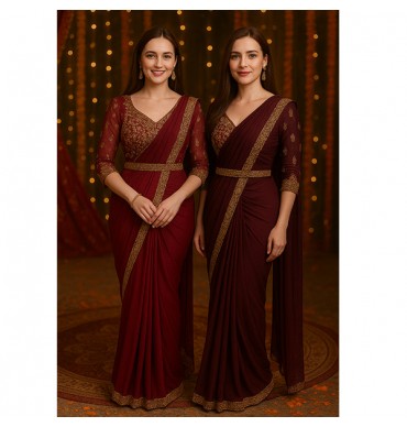 Ready-made Saree - SR002