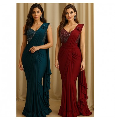 Ready-made Saree SR004