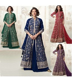 Long top with skirt outfit - LFC043