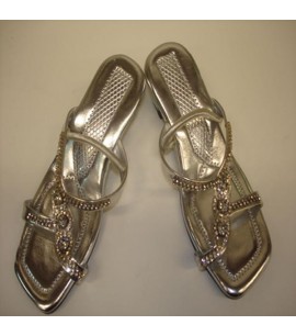 Silver Sandals for Children