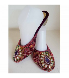 Beaded Ballet Style Shoes