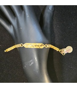 22ct Gold ID Bracelet - GJBR030