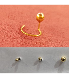 22ct Gold Nose Studs - GJNS009