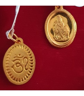 GJP031-22ct Gold Religious Pendant