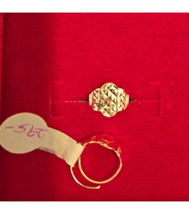 22ct GOld Baby Ring - adjustable type - GJR048