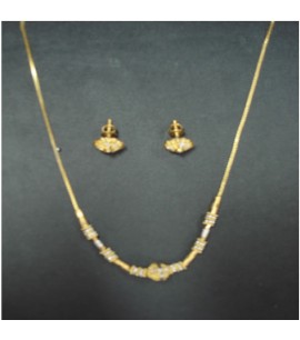 22ct Dual-Tone Bead Necklace Sets