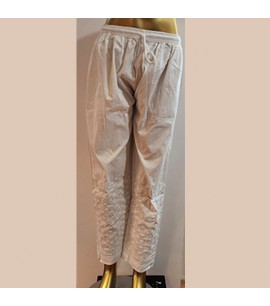 Cotton embroided pants - IWP035