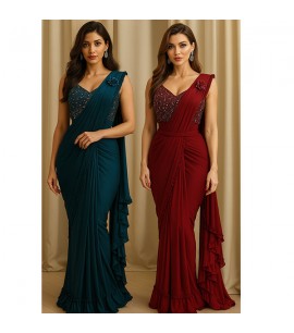 Ready-made Saree SR004