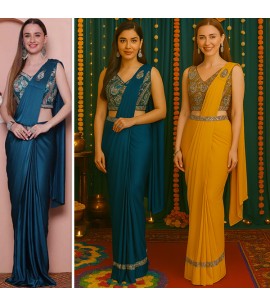 Ready-made Saree - SR005