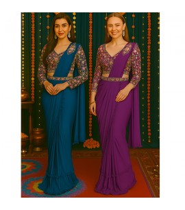Ready-made Saree - SR006