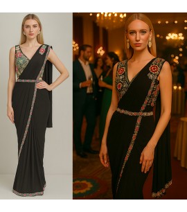 Ready-made Saree - SR007