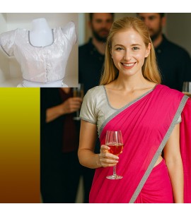 Frosty White Blouse - ASA003