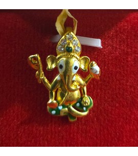 22ct Gold Ganeshji Pendant - GJP039