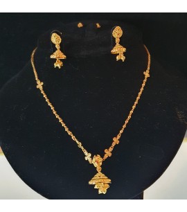 GJS022-22ct Gold Necklace set